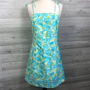 Lilly Pulitzer Cotton Midi Sun Dress Vintage